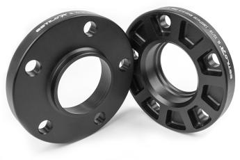 Estilo-R Alu Spurverbreiterungs-Set 24mm LK112/5 ZBD 57,1 schwarz eloxiert